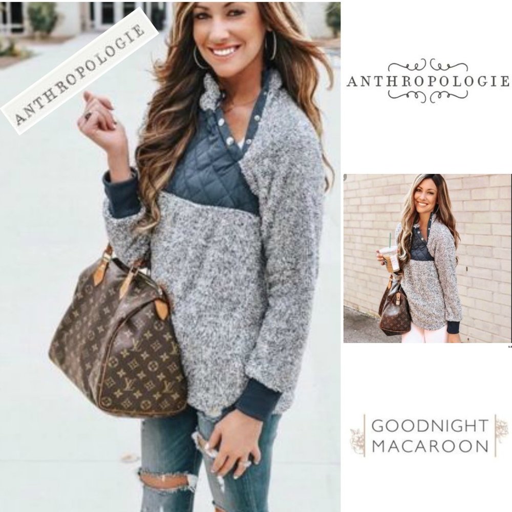NWT ANTHROPOLOGIE GOODNIGHT MACAROON VINCY SWEATER